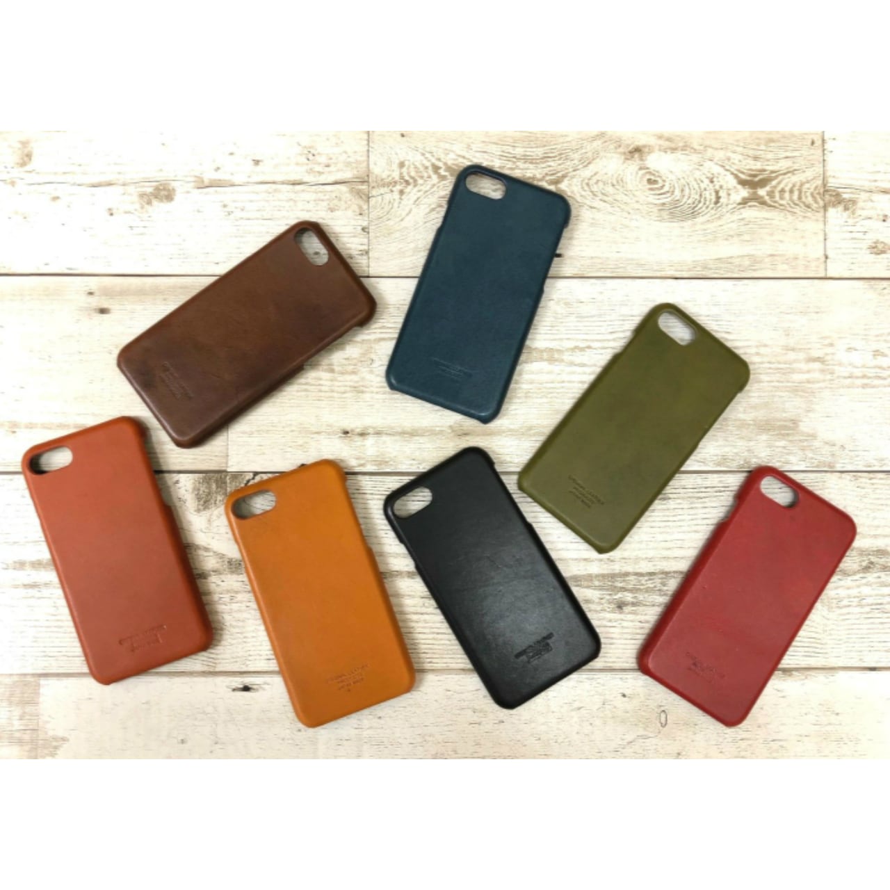 【イニシャル刻印対応】iPhone13 レザーケース(栃木レザー)