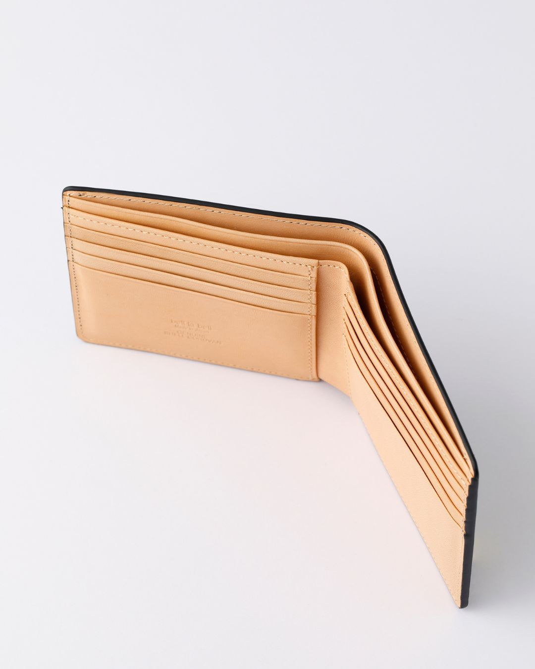 Cordovan Bi-fold Slim Card Case (Made in Japan)