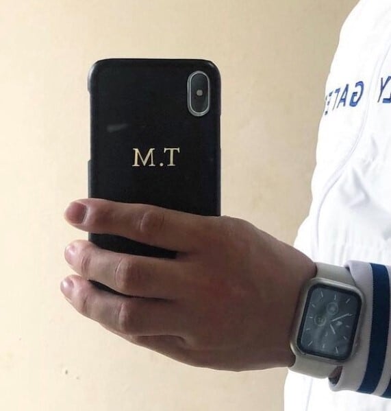 【イニシャル刻印対応】iPhone13 レザーケース(栃木レザー)