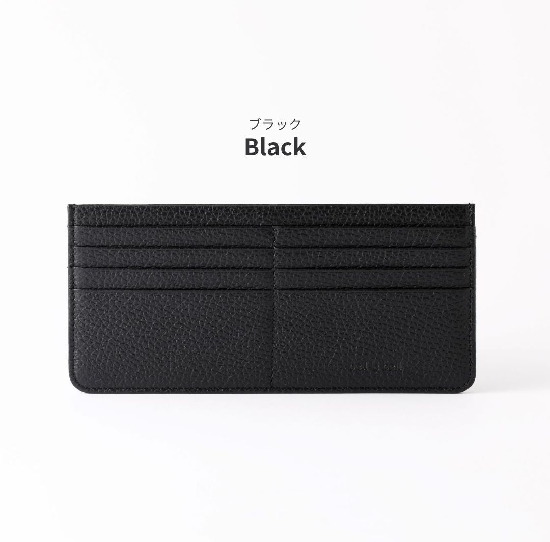 【イニシャル刻印対応】イタリアンレザー スリム札入れ(日本製)