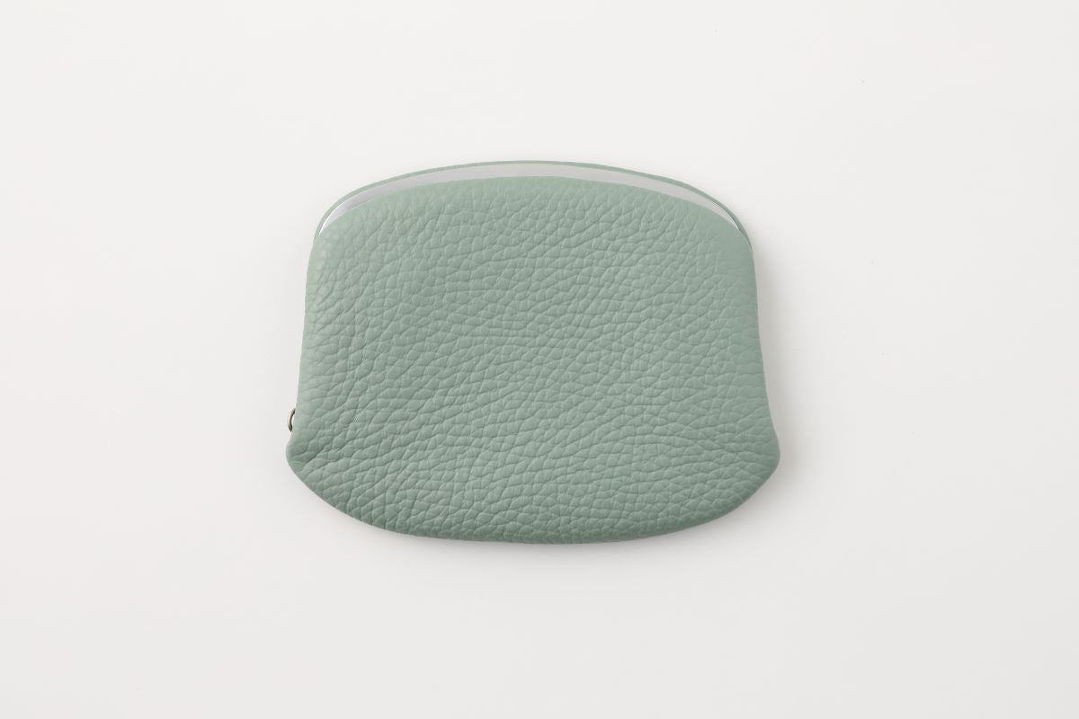 【イニシャル刻印対応】がま口 押し口L レザーウォレット(日本製)