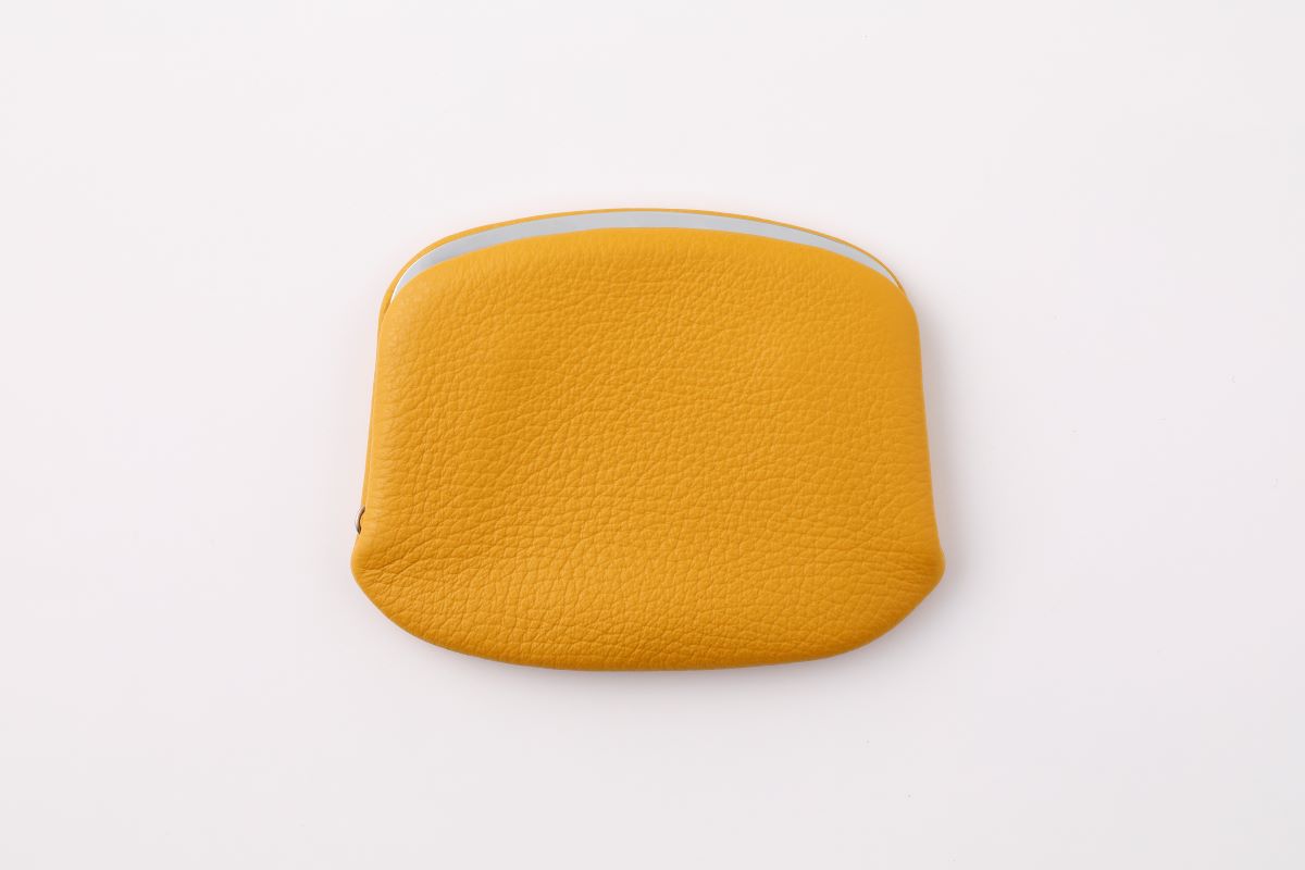 【イニシャル刻印対応】がま口 押し口L レザーウォレット(日本製)