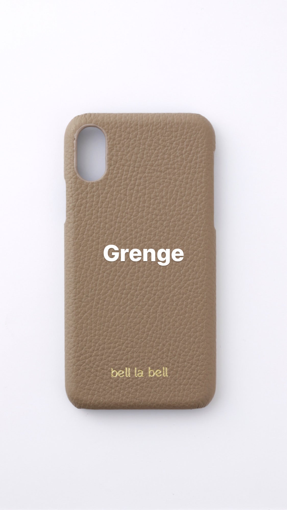 【イニシャル刻印対応】iPhoneX/XS ケース / イタリアンレザー