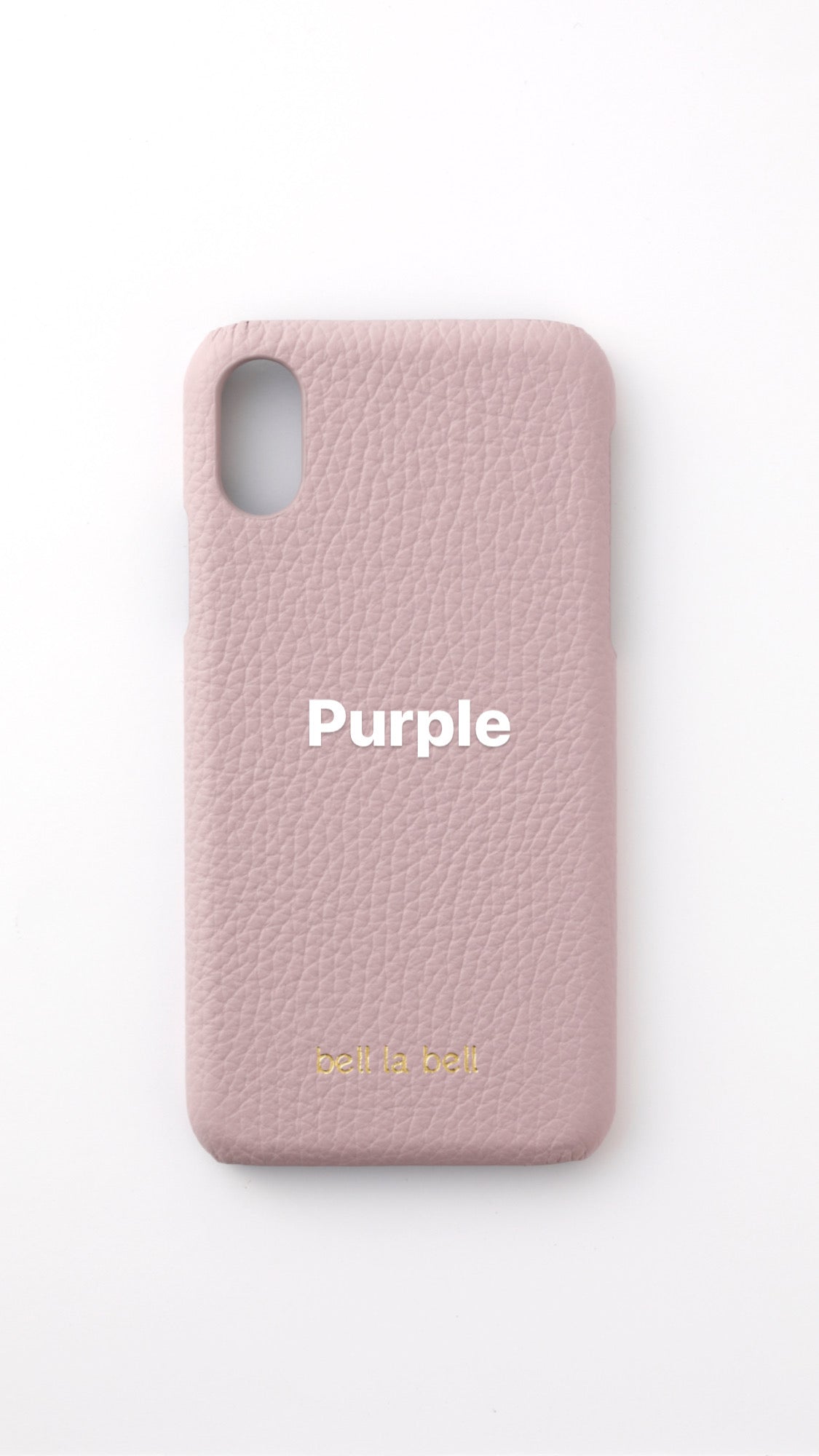 【イニシャル刻印対応】iPhoneX/XS ケース / イタリアンレザー