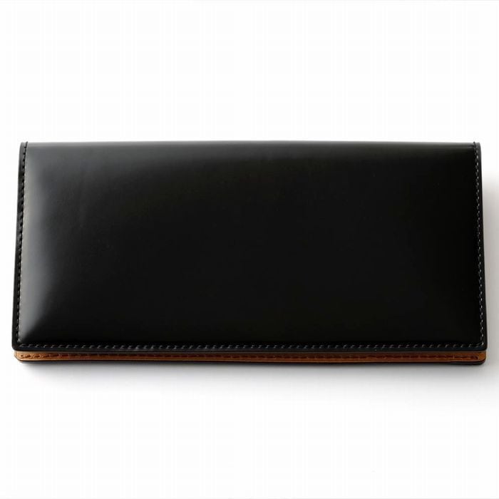 コードバン 二つ折りロングウォレット 長財布(日本製)