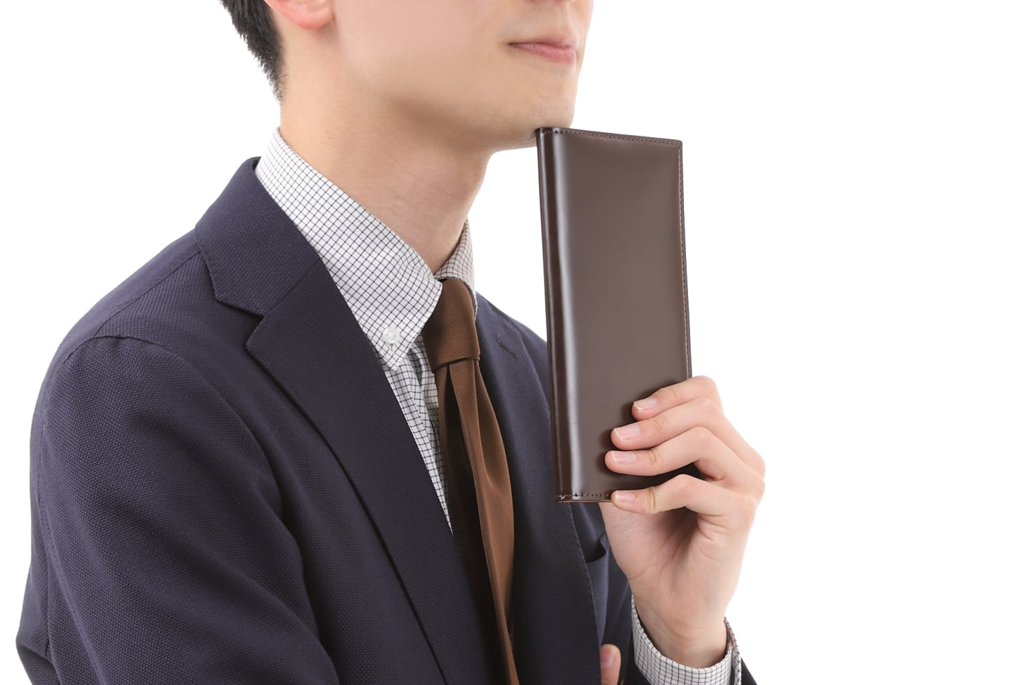 コードバン 二つ折りロングウォレット 長財布(日本製)