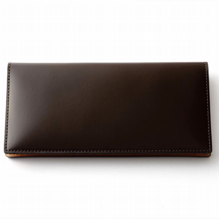 コードバン 二つ折りロングウォレット 長財布(日本製)
