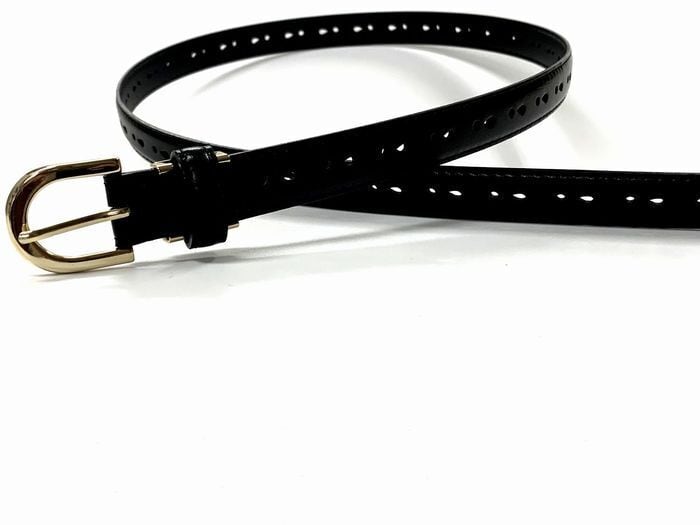パンチングレザーベルト(日本製)