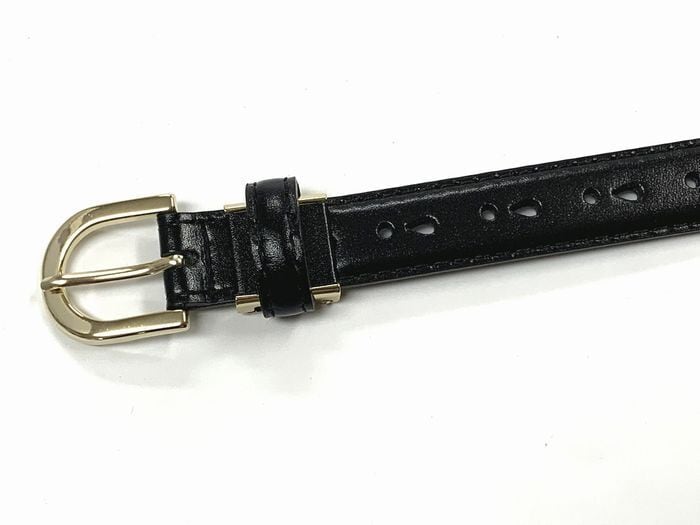 パンチングレザーベルト(日本製)