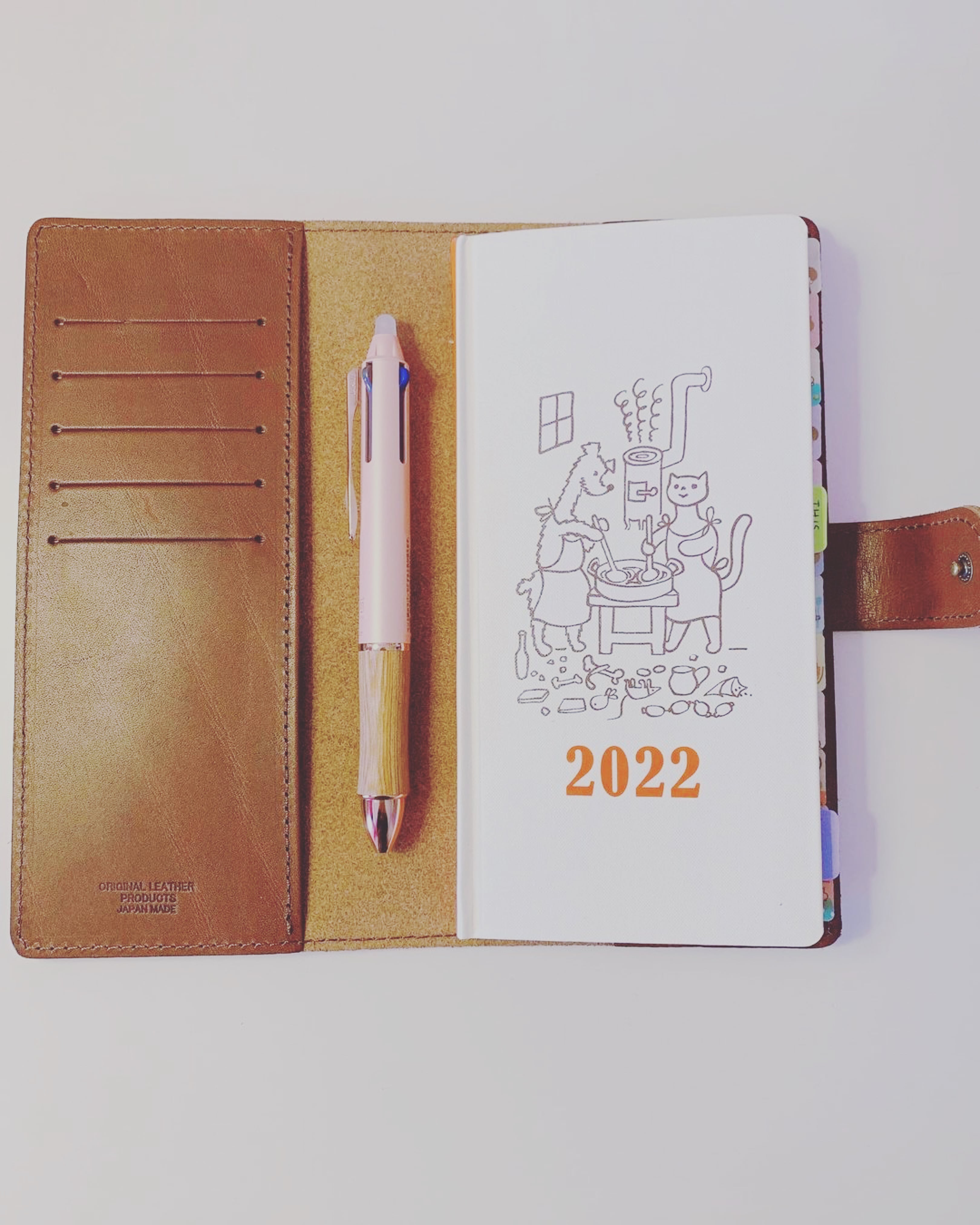 ほぼ日手帳カバー weeks対応サイズ(栃木レザー)