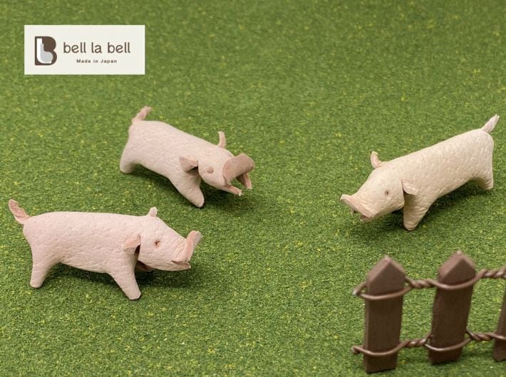 [For construction] Small piglet kit made from "pigskin" / pigskin