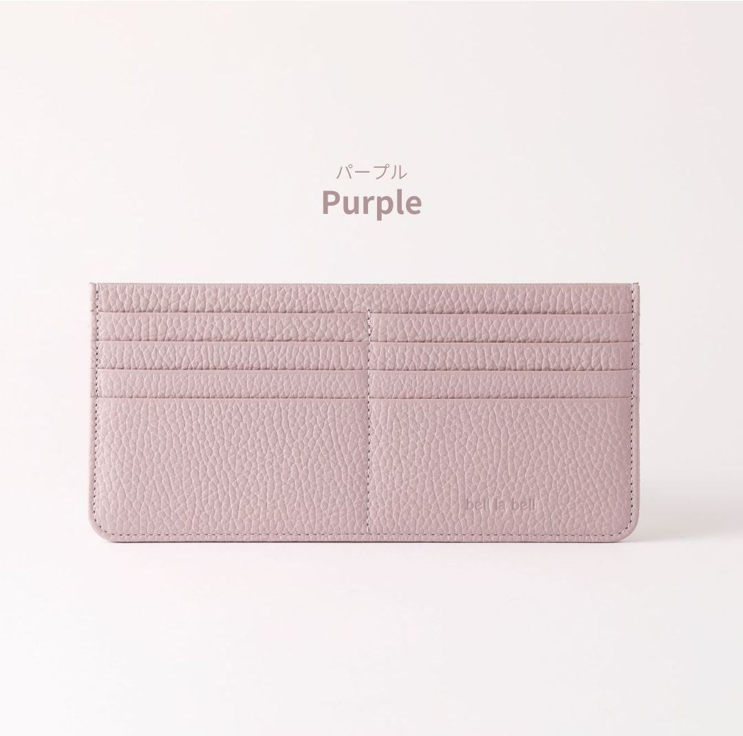 【イニシャル刻印対応】イタリアンレザー スリム札入れ（日本製）