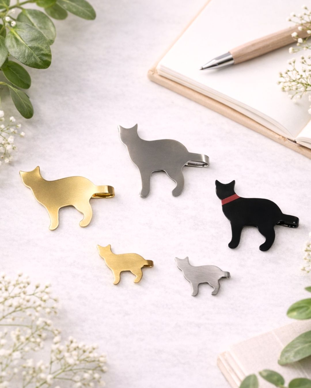 専用ページ　紫陽花苗11種類　ねこちゃんクリップ belllabell ネコ型クリップ マルチクリップ 大 癒し 猫の日（r-cat）