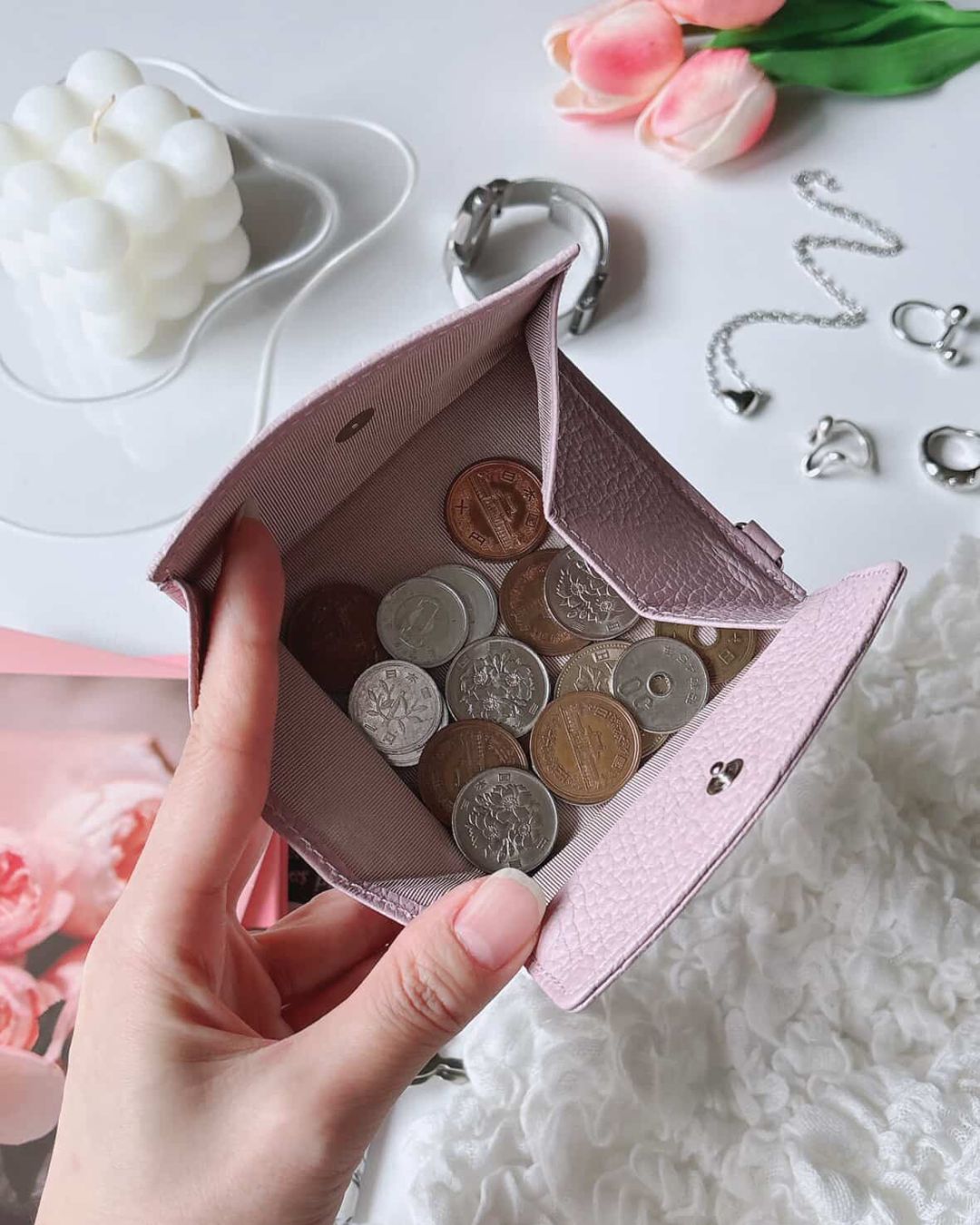 【イニシャル刻印対応】イタリアンレザースリムミニウォレット（日本製）