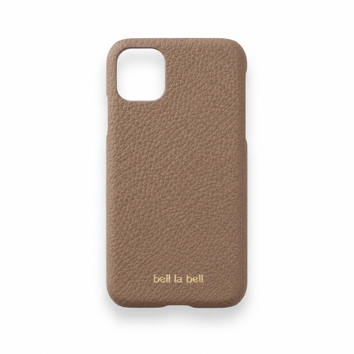 Bell Label 本革iPhoneケース greige 商品写真