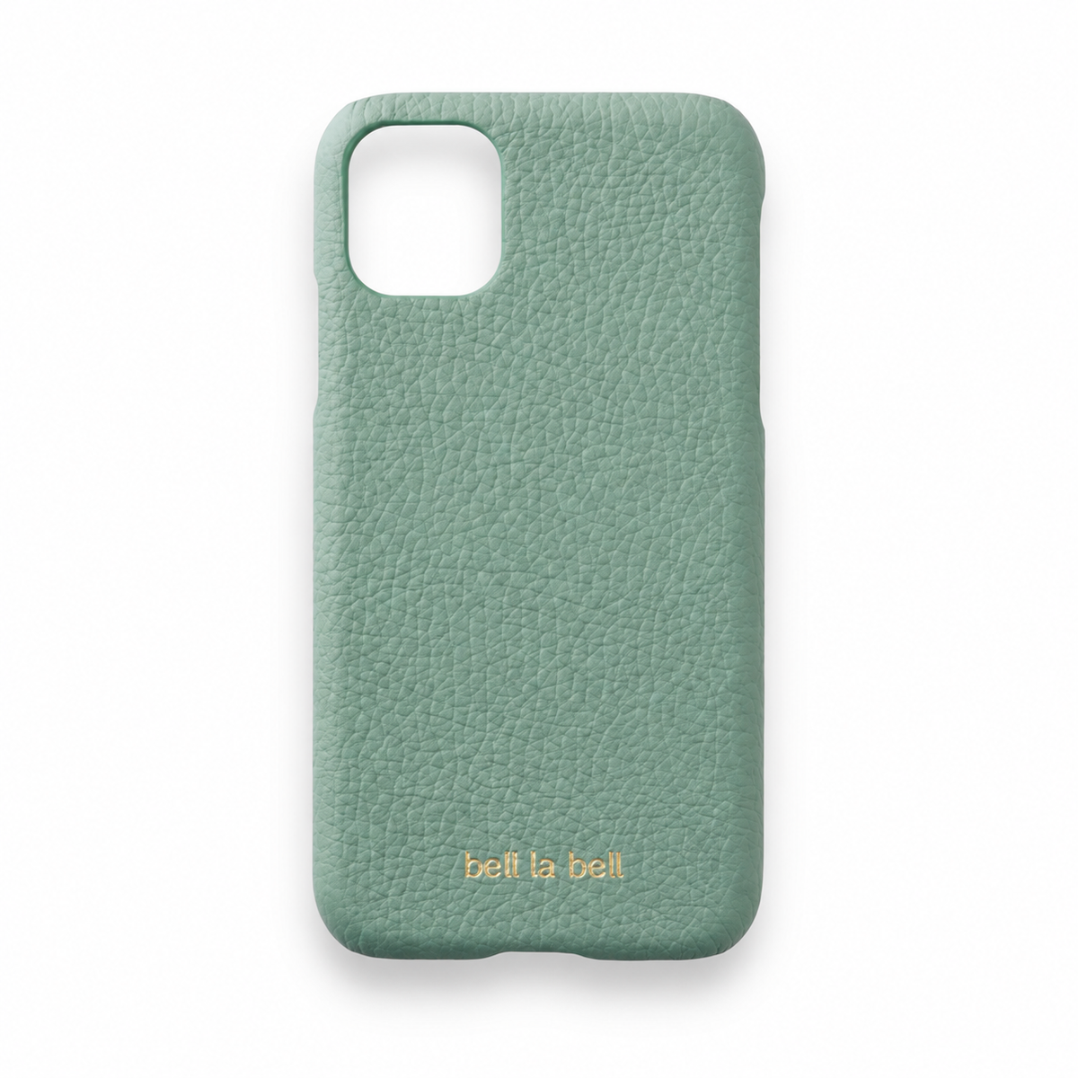 Bell Label 本革iPhoneケース mint-green 商品写真